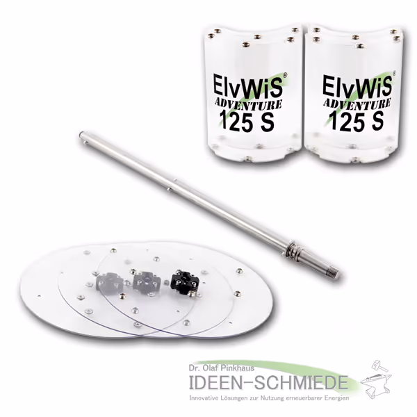 ElvWiS ADVENTURE 125S Rotor komplett zerlegbar