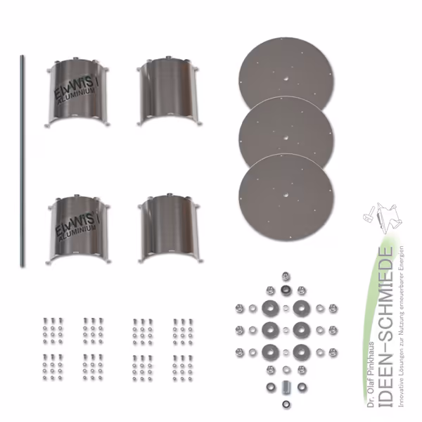 ElvWiS I ALUMINIUM Rotor Bauteile