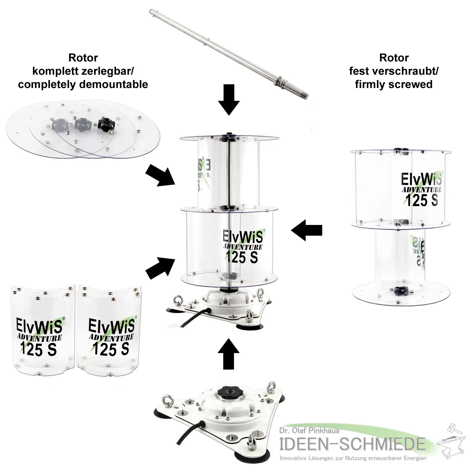 ElvWiS ADVENTURE 125S Extended Varianten