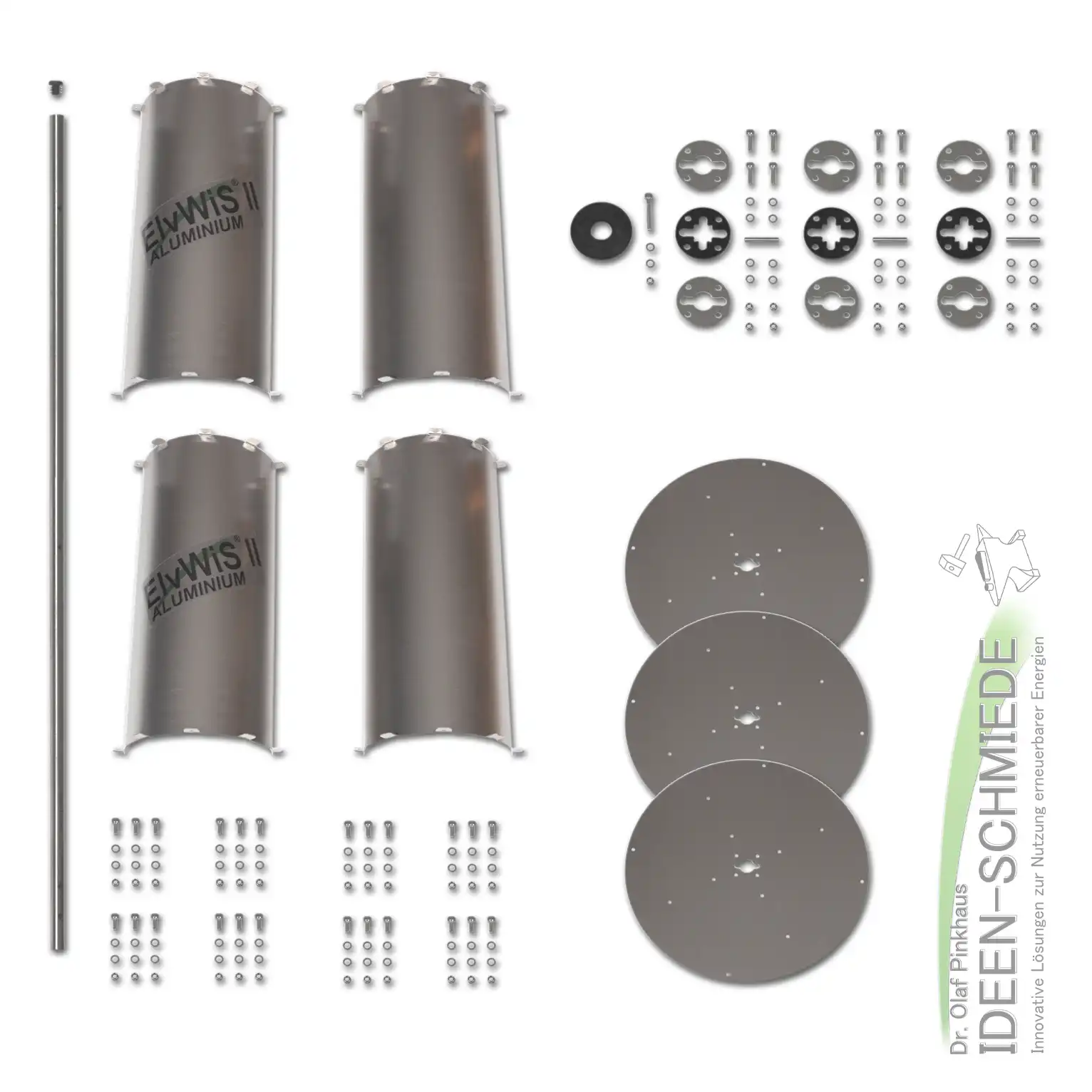 EII Hybrid Rotor Einzelteile EII Hybrid Rotor Einzelteile