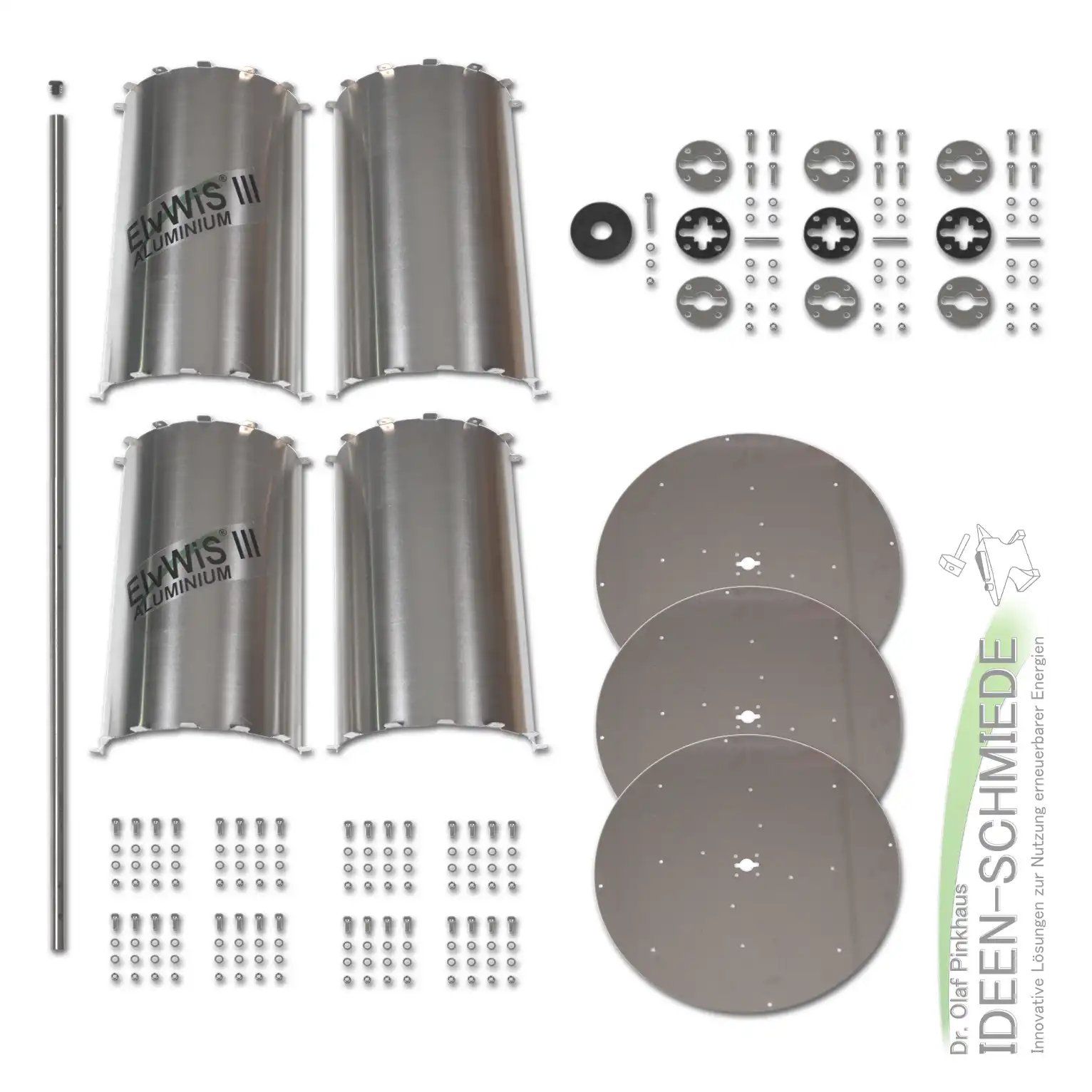 EIII Hybrid Rotor Einzelteile