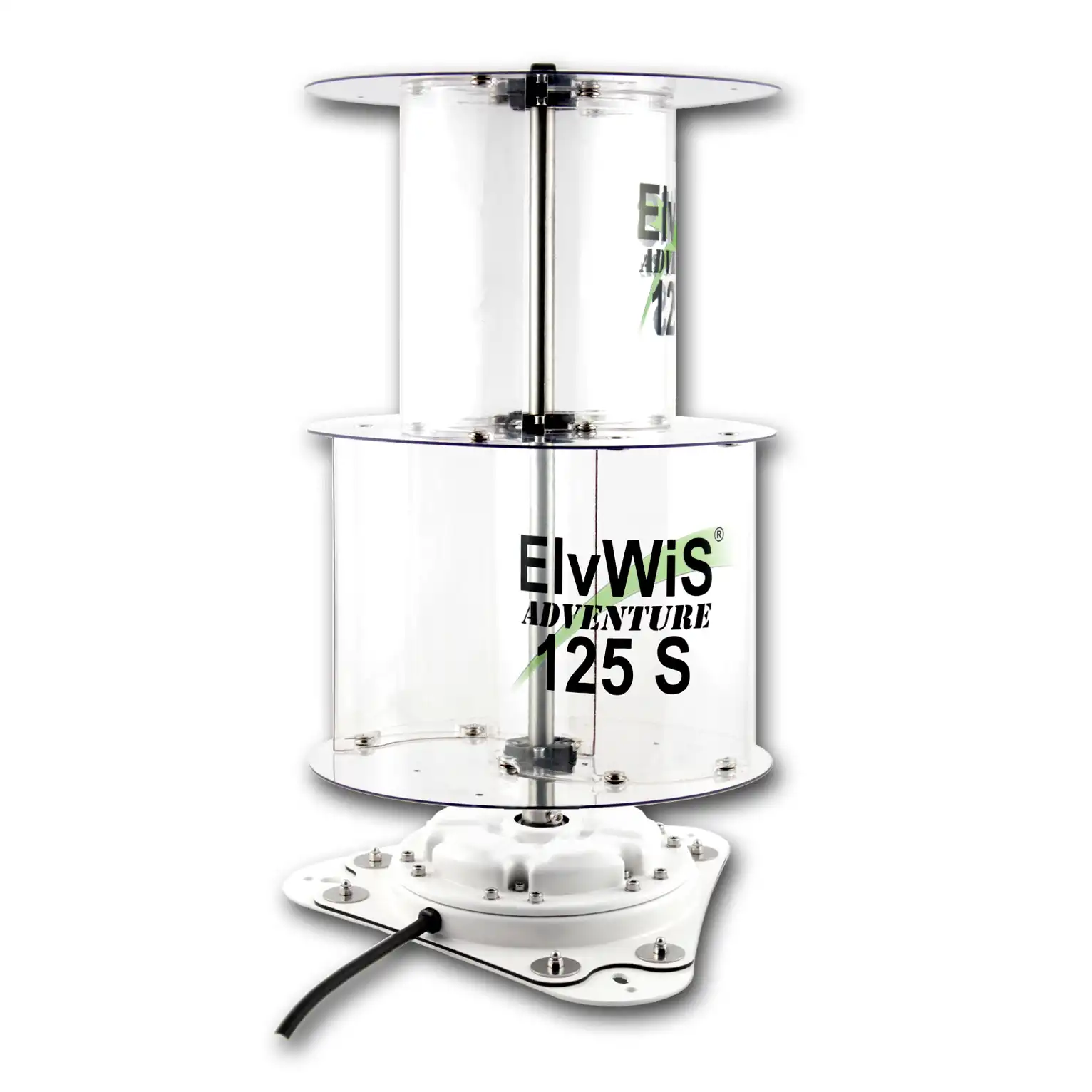 ElvWiS ADVENTURE 125S Stationary Windturbine verschraubt ElvWiS ADVENTURE 125S Stationary Windturbine verschraubt