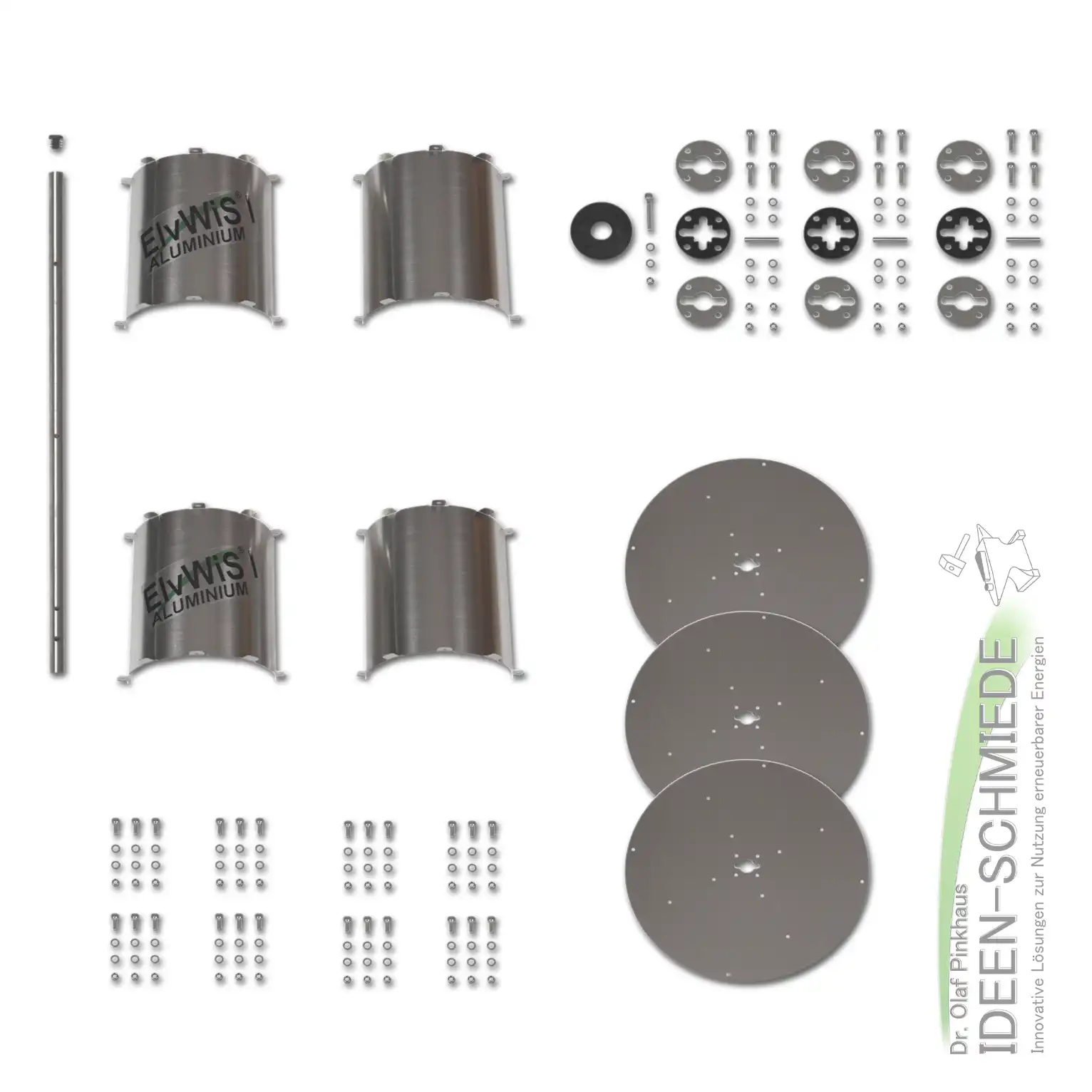 EI Hybrid Rotor Einzelteile