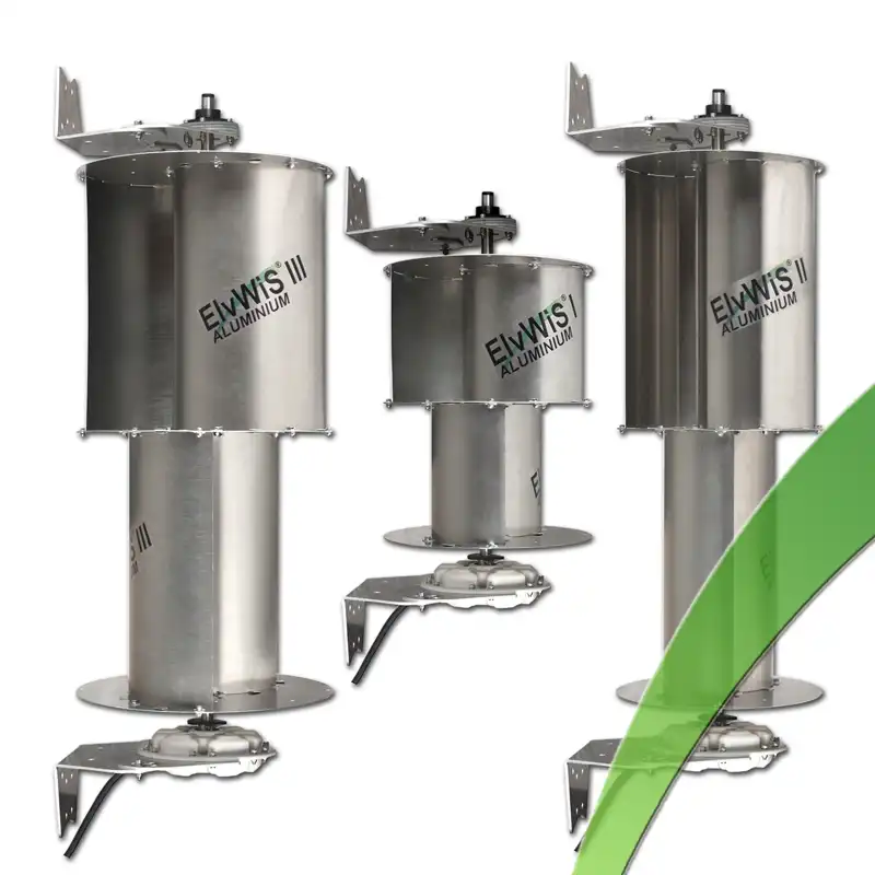 ElvWiS ALUMINIUM Hybrid Windturbinen