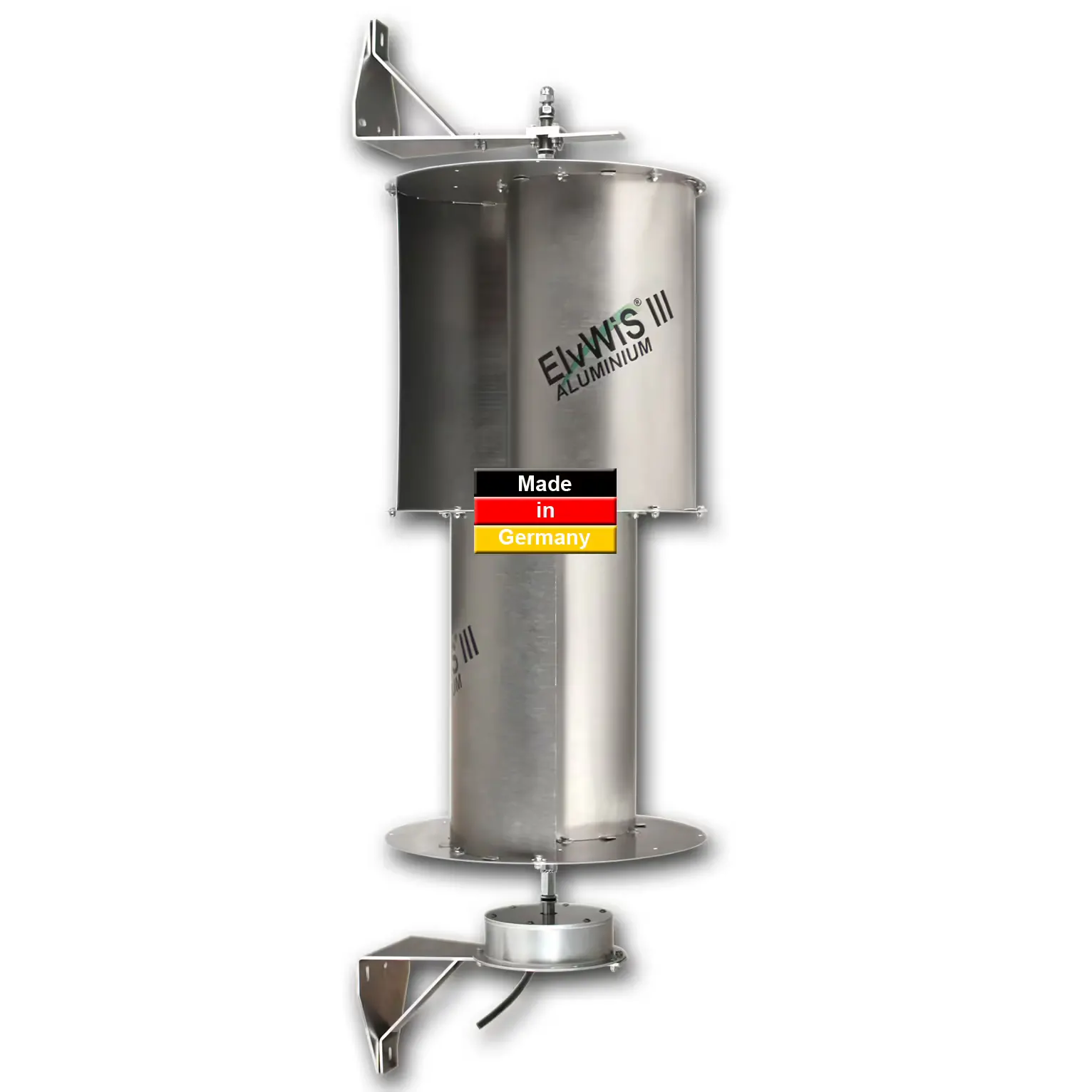 ElvWiS-III-ALUMINIUM-Windturbine-mit-Generator-und-Halterung