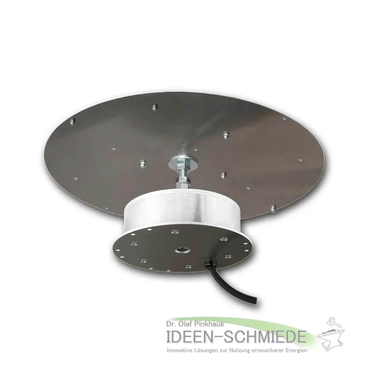 EIII ALUMINIUM Rotor mit Generator Unten