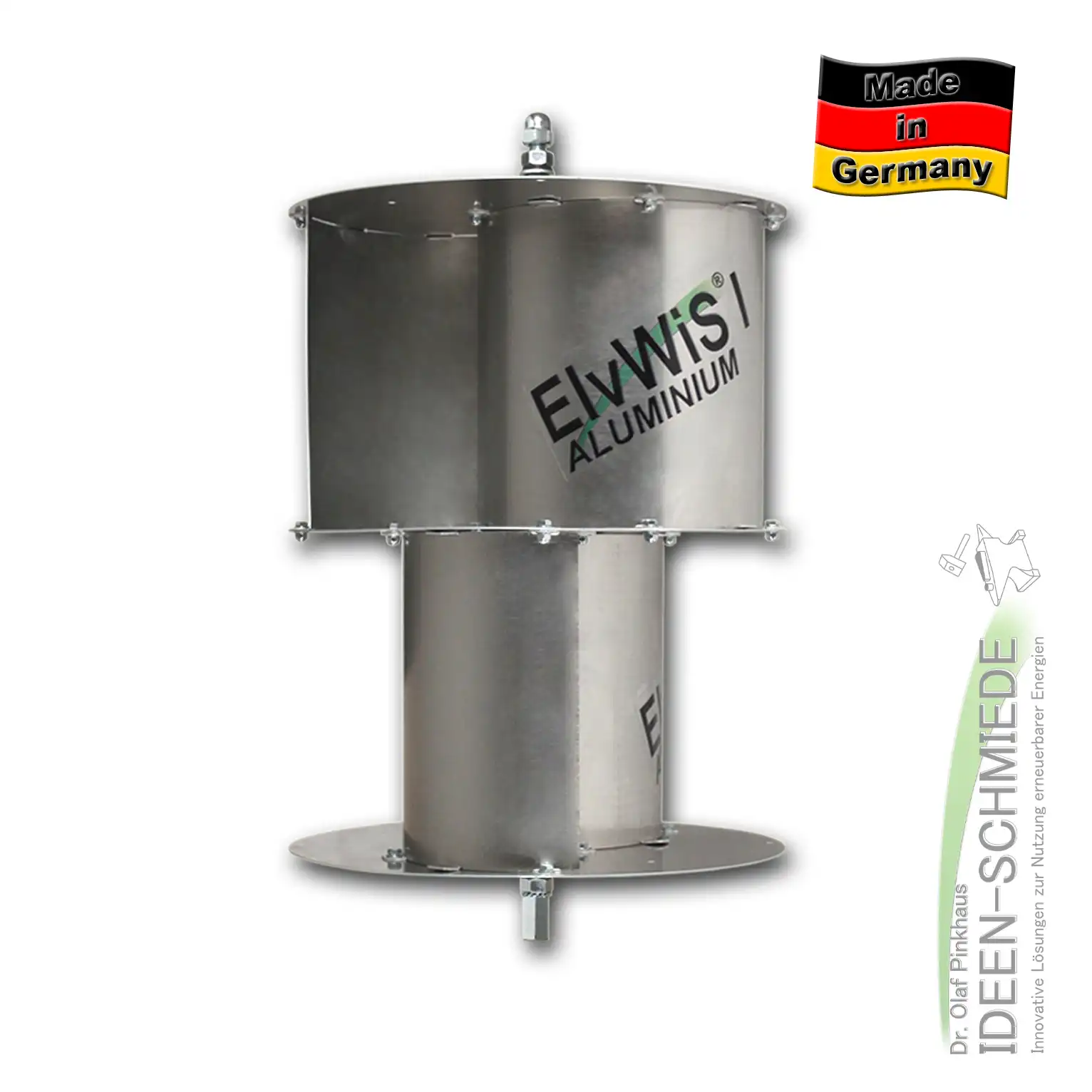 ElvWiS I ALUMINIUM Savonius-Rotor ElvWiS I ALUMINIUM Savonius-Rotor